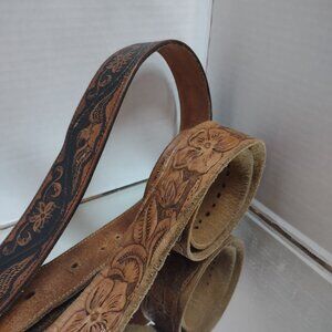 Top Grain Leather Belts 2 USA Made Customize Buckle Gift Fashion